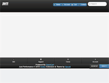 Tablet Screenshot of just-performance.co.uk